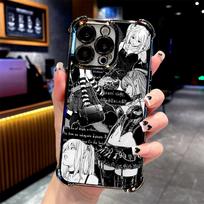 Anime Cute Phone Case For vivo Y400 V60 Y39 Y29 V40 Y38 Y200i Y28 Y03 Y200 V50 V29e V27 Y78 36 Lite Pro 4G 5G Misa Amane Plating vivo V50 Lite 5G