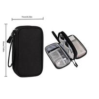 Travel Organizer Bag Cable Storage Organizer Pouch Carry Case Portable Waterproof Double Layers Storage Bags Cable Cord Charger