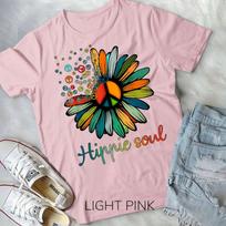 Daisy Peace Sign Hippie Soul Tshirt Flower Lovers Gifts Unisex Youth T-shirt XL