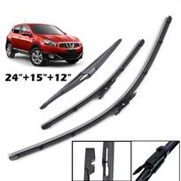 Misima Windshield Windscreen Wiper Blades For Nissan Qashqai Dualis J10 Front Rear Window Wiper Blade 2006-2013 2012 2011 2010 China Mainland