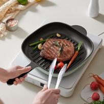 Deslon Aurora Series Enameled Cast Iron Steak Pan