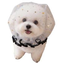 Dog Mesh Head Cover Anti Eating Breathable Pet Safety Hood Adjustable Head Cover Prevents Licking Biting And Eating for Cats And Dogs juoda