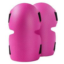 2Pcs Gardening Knee Pads, Ergonomic Knee Cushions, Foam Cushion with Adjustable Straps, Knee Protectors for Flooring Car Repair rožinė raudona spalva
