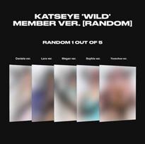 [išankstinis užsakymas] KATSEYE - WILD (Narys Ver.) Atsitiktinis 1 iš 5 / Pilnas rinkinys (5 versijos) – Oficialus K-pop albumas 1 Random