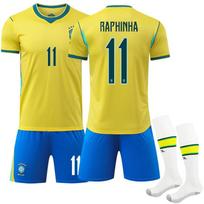 2627 Raphinha numeris. 11 Brazilijos namų pasaulio čempionato marškinėliai 16 yellow