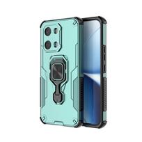 For Xiaomi POCO X8 Pro Max Case Phone Stand Protector POCO X8 Pro Max Cover Shockproof TPU PC Armor Magnetic Finger Ring Case Poco X8 Pro Max žalia