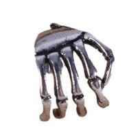 Women Ear Clip Skeleton Claw Hand Snap-On Non-Pierced Ear Clip Punk Dark Style sidabras