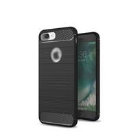 Apple iPhone 7 Plus smūgiams atsparus silikoninis dėklas su tiksliais išpjovomis lengvai prieigai ir apsauga nuo kritimo iPhone 7 juoda