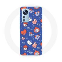 Dėklas, skirtas Xiaomi Mi 12 / 12X BTS Bangtan Sonyeondan BT21 Christmas 2023