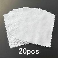20*Nano-Ceramic Car Glass Coating Lint Cloth Microfiber Cleaning Cloths New white