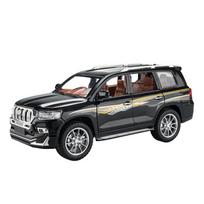 1/24 Toyota Prado Lydinio Automobilis Diecastai ir Žaislinės Transporto Priemonės Žaislinis Visureigis Automobilis Metalinė Kolekcija Simuliacija LAND CRUISER Modelis Automobilis Vaikams Dovanos juoda