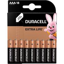 Duracell baterija AAA/MN1500 18 gab. Megapakā 421025