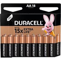 Duracell baterija AA/MN1500 18 gab. Megapakā 421024