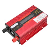 Car Power Inverter Rated 420W Peak 1000W 12V 24V to 220V 50HZ Modified Sine Wave Low Voltage Alarm LCD Display for Home