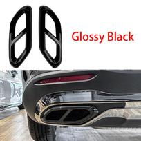 ABS Išmetimo duslintuvo vamzdžio antgalio uodegos vamzdžio apdailos dangteliai Benz GLC klasės X254 2023+ GLC260 GLC300