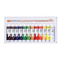 Akvarelės 0,17 Fl Oz tūbelės menininkams 5 ml Ryškios spalvos Akvareliniai dažai Akvarelinių dažų rinkinys Meno reikmenys
