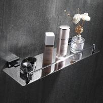 Black Gold Bathroom Shelf 304 Stainless Steel Wall Mounted Storage Rack Dresser Shower Stall Toilet Shelf Bathroom Accessories