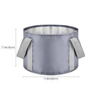 Foldable Home Foot Wash Basin Spa Foot Bath Tub Portable with Insulation Function Foot Care Specialised Suitable for Travel