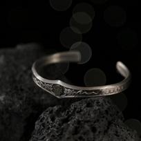 Handmade Bohemian Silver-Plated Bracelet With Mountain Spirit Flower Motif Vintage Ethnic Style Adjustable Wristband Copper-plated Silver