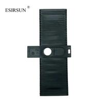 ESIRSUN Transmission Gear Shift Selector Console Blind Lever Dust Proof Cover Cap Fit for Volvo C30 C70 S40 V50 8699465 gray