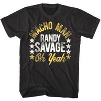 Macho Man Savage Stars Men T Shirt S