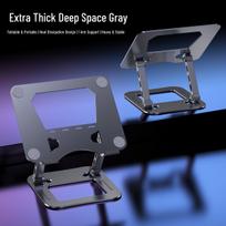 360° Rotating Foldable Laptop Stand with Cooling Feature