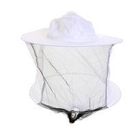 Beekeeping Hat & Face Protector - Essential Beekeeping Gear Small White Hat