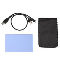 2.5 inch HDD Box 5Gbps Sata to USB 2.0 Adapter Support 2TB External Hard Drive Enclosure HDD Disk Case For WIndows Mac mėlyna