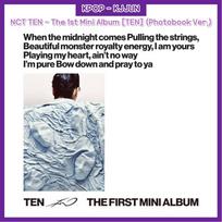 TEN – 1-asis mini albumas [TEN] (Fotoknyga Ver.) Photobook 2Ver.