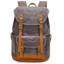 Mochila Hombre Mochilas juoda vyriška kuprinė – Kelioninis vyriškas krepšys Firminis krepšys Odinis dvigubas ant peties drobinis didelis krepšys vyrams Bolsa