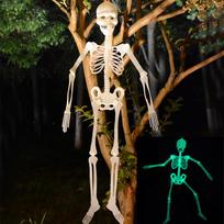 32 cm šviesus skeletas Kūno baisus Helovino žaislas Haunted House Tricky Prop
