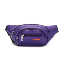 New waterproof fanny pack men's cashier change bag mountaineering sports bag running cycling mobile phone messenger bag bag violetinė
