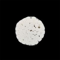 Labai sugeriantis dantų hemostatinis medvilninis volelis 1,0*3,8 cm Danties medvilninis volelis Sugeriantis medvilninis volelis Drėgmei atsparus medvilninis volelis balta