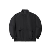 Li Ning X Jackie Chan Collaboration Kung Fu Series Solid Color Loose Comfortable Jacket Men Jacket Black AFDU239-1 M