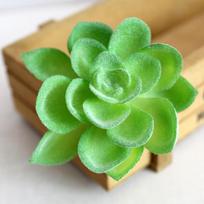 Green Artificial Simulation Fake Succulents Plant Flower Indoor Outdoor Decor Po Lotus