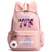 Anime K-Pop spausdintas vandeniui atsparus kuprinė Studentas Paauglys Mokyklinė kuprinė Berniukui Mergaitei Mokyklinė kuprinė Moterims Didelės talpos kelioninė rankinė Vaikui Dovana Mochila