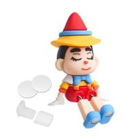Leg-Shaking Little Man Car Dashboard Decor Creative Desktop Figurine Hypnotic Swing Leg Toy Gift for Car Decoration Lovers B