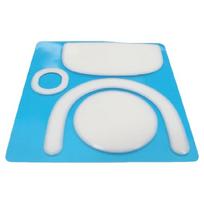 ICE Edition Mouse Skates Pad 1Set Round Curved Edges Mouse Feet Stickers for GPROX Superlight 2 Mouse 1