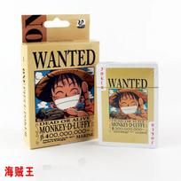 54vnt./rinkinys One Piece figūrėlės Kolekcija Monkey D. Luffy Pokerio Kortelė ir Roronoa Zoro Lošimo Kortos Spalvota Dėžutė Pakuotė Vaikams Graži Dovana Žaislas beige