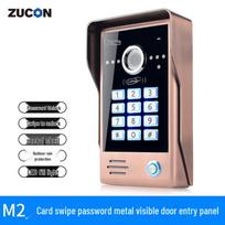 ZUCON M2 Wired Video Intercom Doorbell CN plug (adapter included)