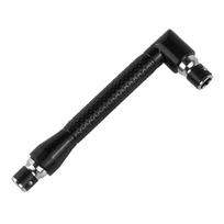 7-Shaped L-Type Dual-Head Socket Wrench with 6.35mm Air Screwdriver Bit Extension Model 1