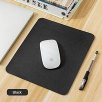Small PU Non-Slip Gaming Desktop Mouse Pad Waterproof Anti-Scratch Easy To Clean Mat For PC Laptop Desktop 19x23cm juoda