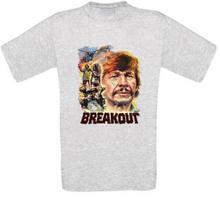 Breakout Man Without Nerves Charles Bronson Cult Movie T-Shirt XXXXL