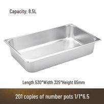 AVADEN Stainless Steel Rectangular Food Pan with Lid