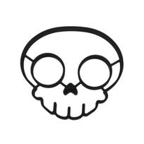 Skull Head Silicone Egg Pan Modern Silicone Mold For Breakfast And Creative Gifts juoda