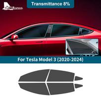 BEE1 Automobilio Šoninio Langų Saulės UV Apsauga Vasarinė Tamsinanti Plėvelė Tesla Model 3 Model3 2018 2019 2020 2021 2022 2023 2024 Priedai For Model3 2020-2024
