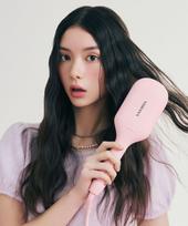 Glow Wavy Hair Iron 40mm Powder Pink + Free Gift: 2 x 10ml Treatments