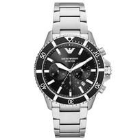 Emporio Armani AR11360 Nardytojo vyriškas laikrodis 43mm sidabras