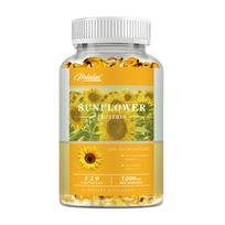 Saulėgrąžų ekstrakto kapsulės, kiekviena porcija yra 1200 mg, veiksminga formulė, tinkama tiek vyrams, tiek moterims. 120*1 white