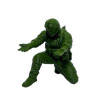 3D Printed Soldier Pen Pencil Holder Stand for Desk Pen Display Stand Creative žalia
